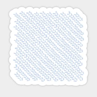 Knit Wave 45 Grey Black Sticker